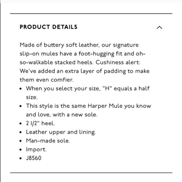 EUC Madewell Harper Mule English Saddle - Picture 6 of 8